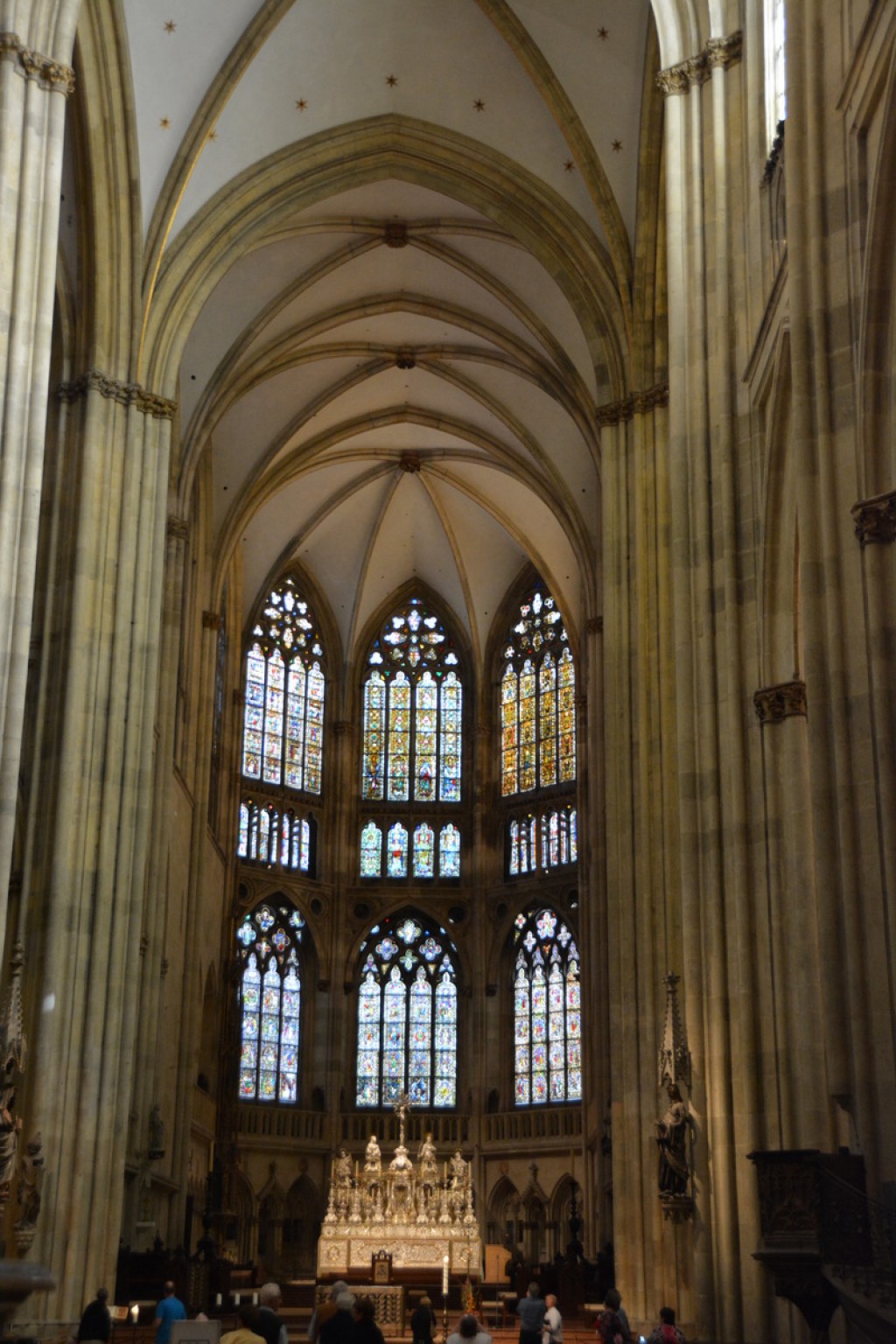Staine glass of Regensburg Cathedral